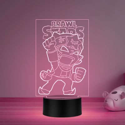 Brawl Stars Character Night Lamp